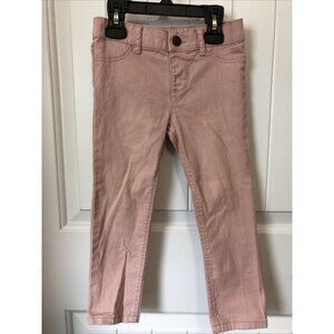 Carter’s Pink Heart Pocket Twill Jeans Size 4T